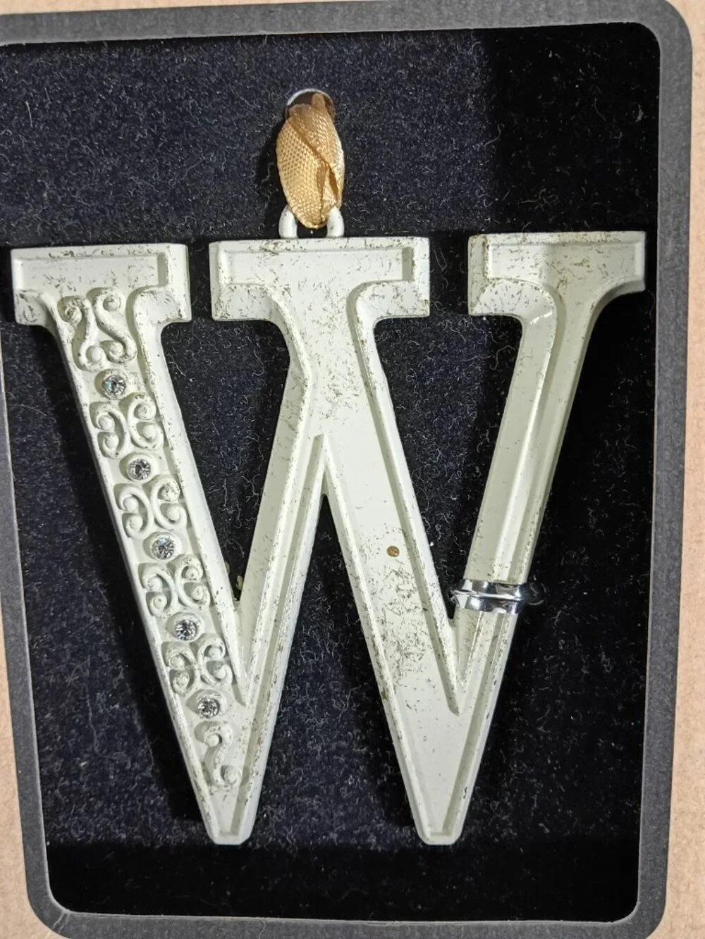 Regent Square W Crystal Christmas Ornament 2014